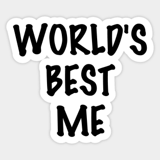 World's Best Me Sticker